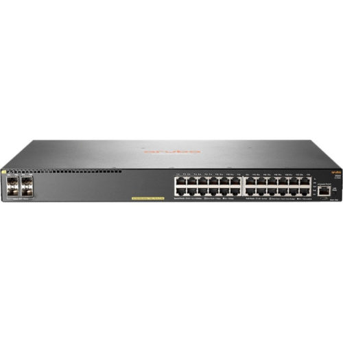 Aruba 2540 24G PoE+ 4SFP+ Switch24 PortsManageable2 Layer SupportedModularTwisted Pair, Optical Fiber1U HighRack-mountab… JL356A#AC3