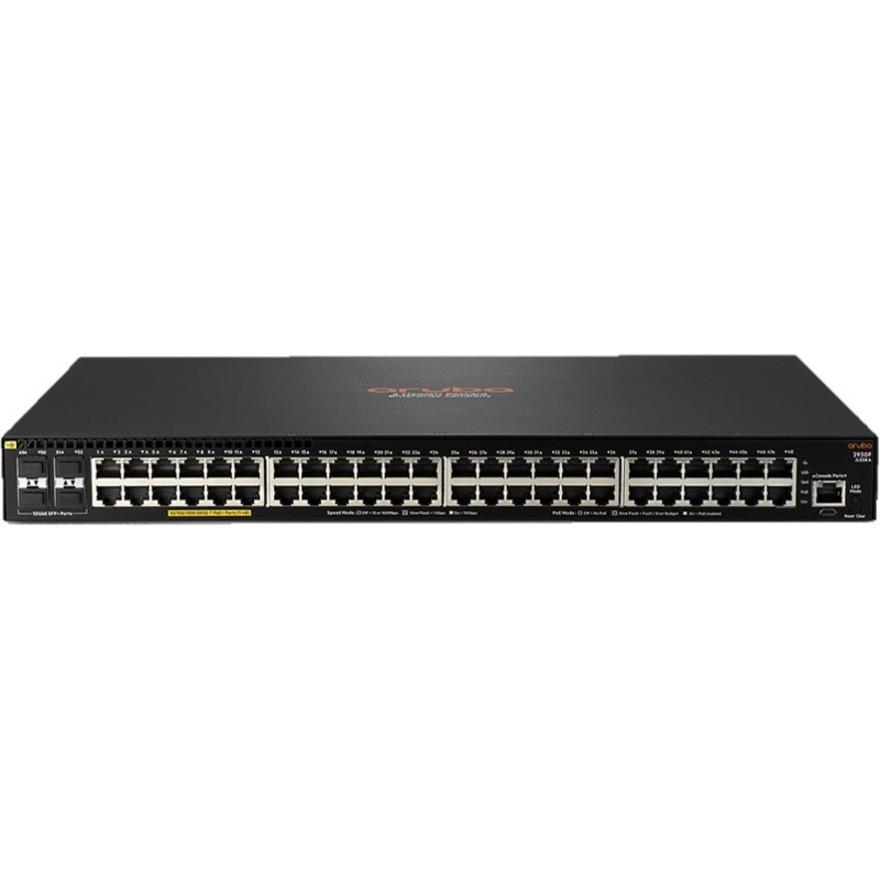 Aruba 2930F 48G PoE+ 4SFP+ 740W Switch48 PortsManageable3 Layer SupportedModularTwisted Pair, Optical Fiber1U HighRack-m… JL558A#AC3