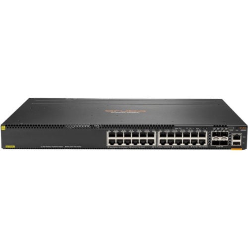 Aruba 6300M 24-port 1GbE Class 4 PoE and 4-port SFP56 Switch24 PortsManageable3 Layer SupportedModular4 SFP SlotsTwisted Pair,… JL662A