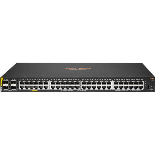 Aruba 6100 48G Class4 PoE 4SFP+ 370W Switch48 PortsManageableGigabit Ethernet, 10 Gigabit Ethernet10/100/1000Base-T, 10GBase-X -… JL675A#ABG