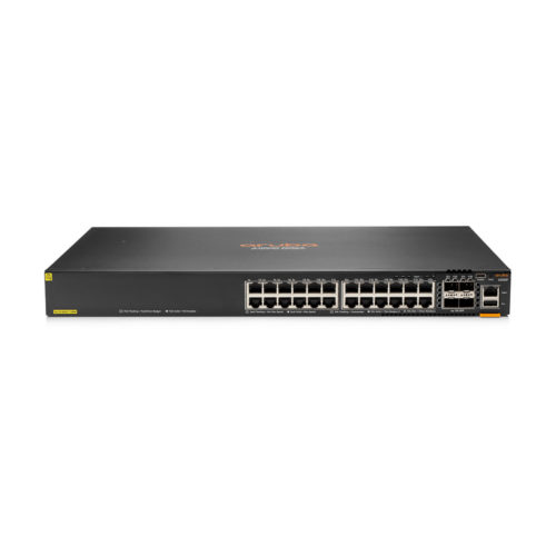 Aruba 6200F 24G Class4 PoE 4SFP+ 370W Switch24 PortsManageableGigabit Ethernet, 10 Gigabit Ethernet10/100/1000Base-T, 10GBase-X -… JL725A#B2E