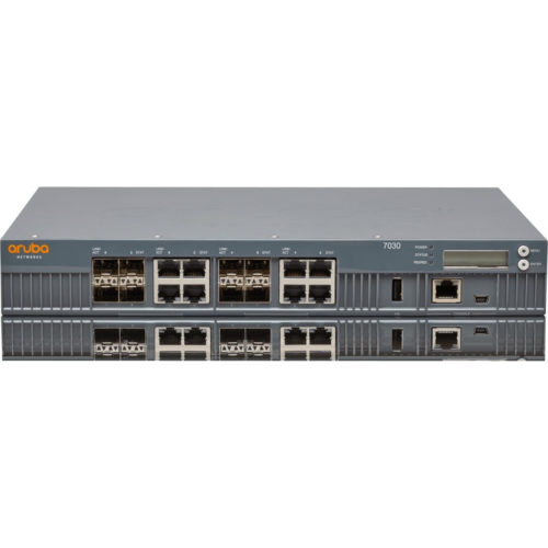 Aruba HPE 7030 Wireless LAN Controller8 x Network (RJ-45)Rack-mountable JW687AR