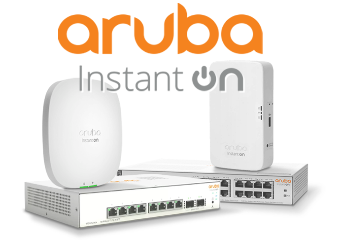 Aruba Instant On access points and switches