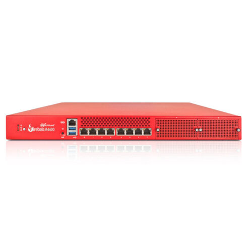 WatchGuard Firebox M4600 Network Security/Firewall Application8 Port10/100/1000Base-TGigabit EthernetAES (192-bit), 3DES, AES (128-… WG460023