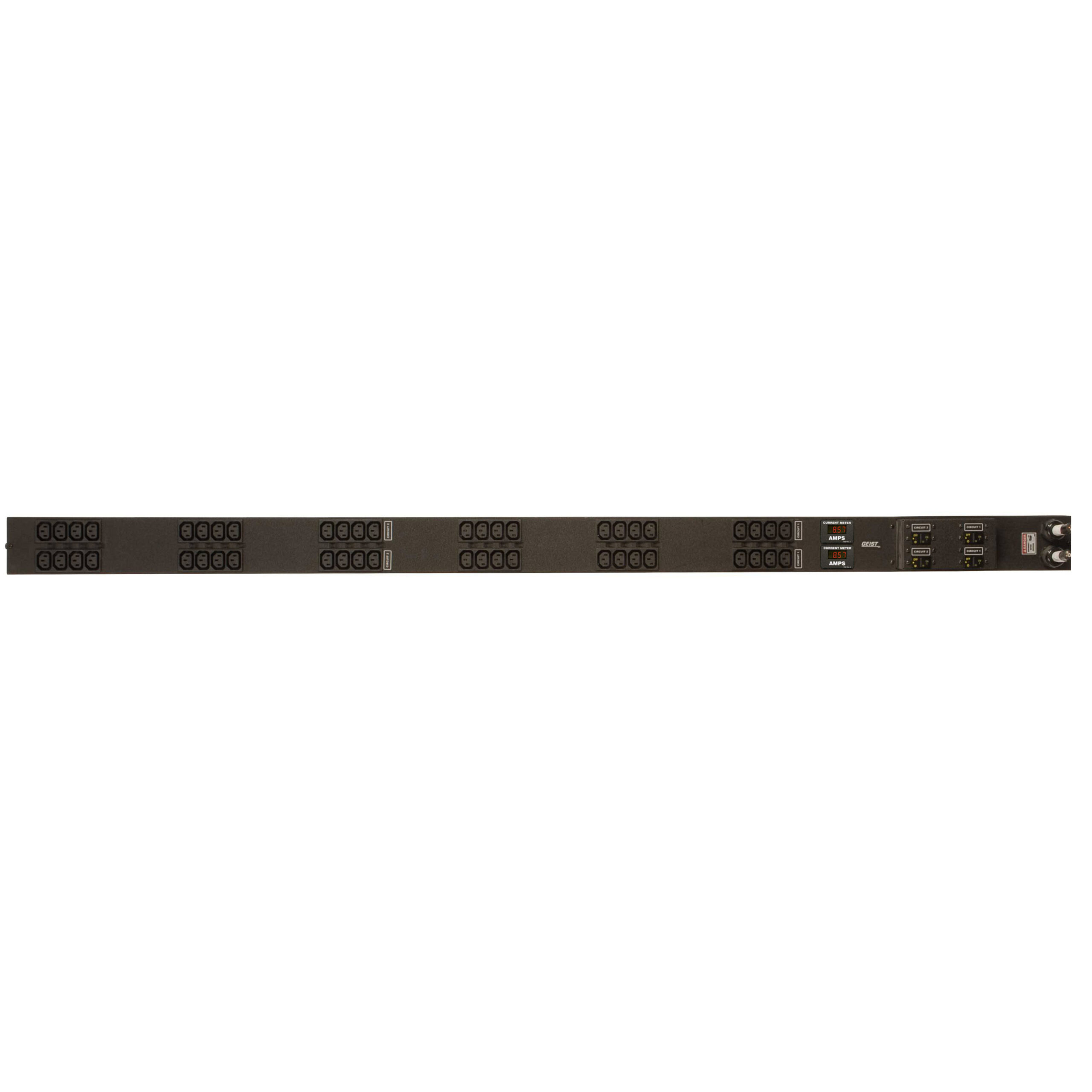 Vertiv Geist Basic 48-Outlets PDUBasicNEMA L6-30P48 x IEC 60320 C13230 V AC4900 WVerticalRack-mountable 12065