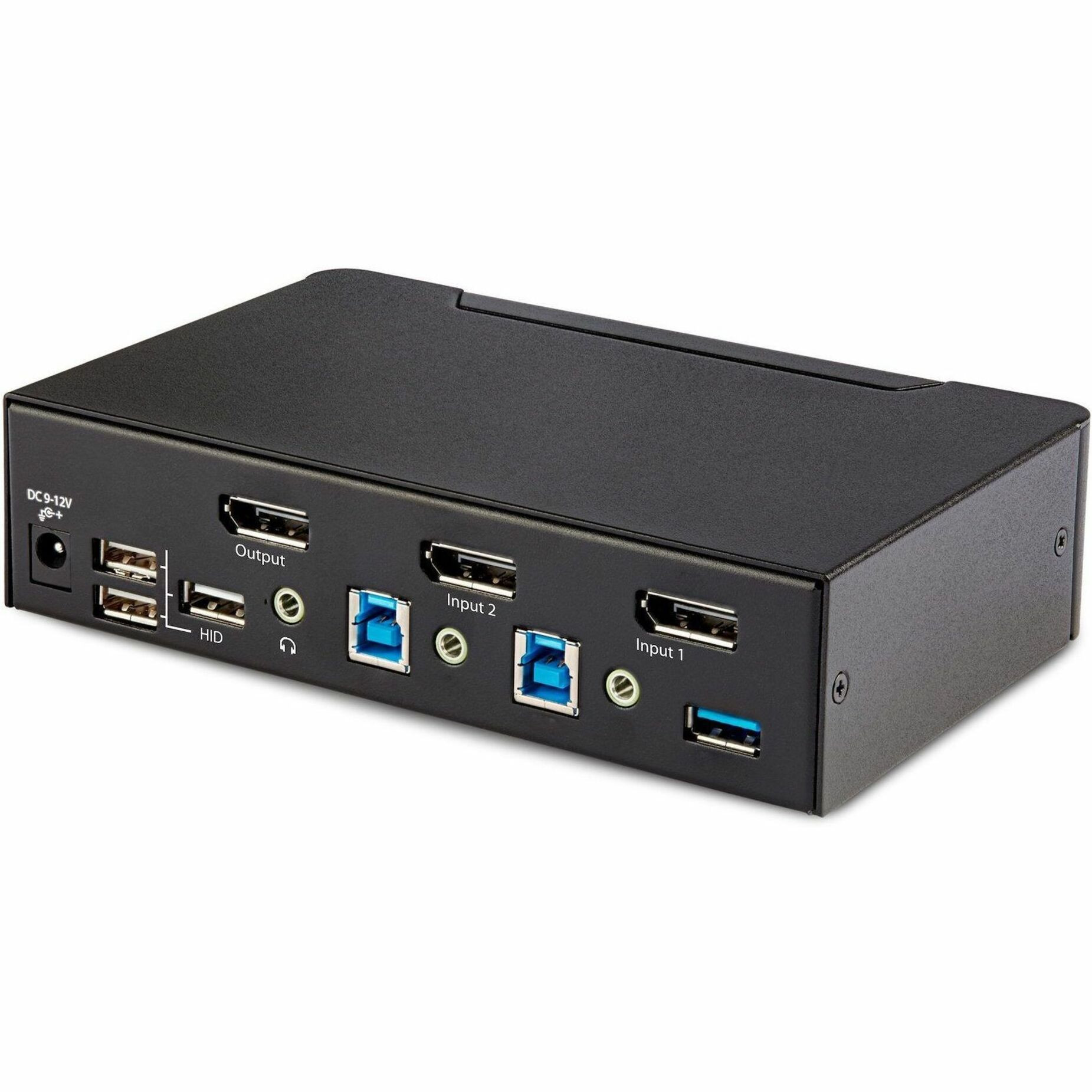 StarTech.com 2-Port DisplayPort 1.4 KVM Switch, 8K 60Hz / 4K 144Hz, 2x USB 3.0