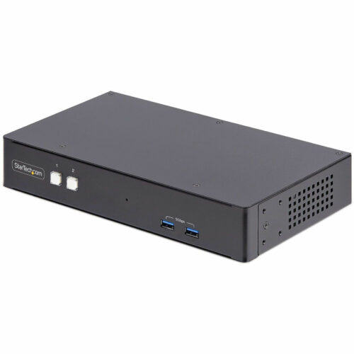 Startech .com KVM Switchbox2 Computer2 Local User3840 x 21606 x USB6 x DisplayPortTAA Compliant P2DD46A22-KVM-SWITCH