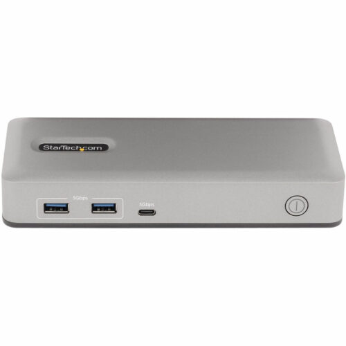 Startech .com Dual-Monitor USB-C Docking Station, DisplayPort & HDMI/VGA Multi Monitor Dock up to 4K 60Hz, USB-C Dock, 7x USB Hub, 85W PD… 101N-USBC-DOCK