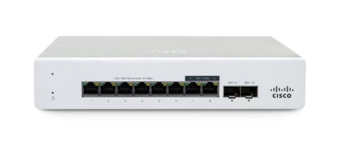 Meraki MS130-8X 6GE-2X(2.5GE) 120W POE switch