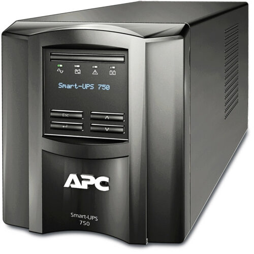 APC by Schneider Electric Smart-UPS 750VA LCD 230V with SmartConnectTower3 Hour Recharge230 V AC OutputSine Wave6 x IEC 60320 C1… SMT750IC