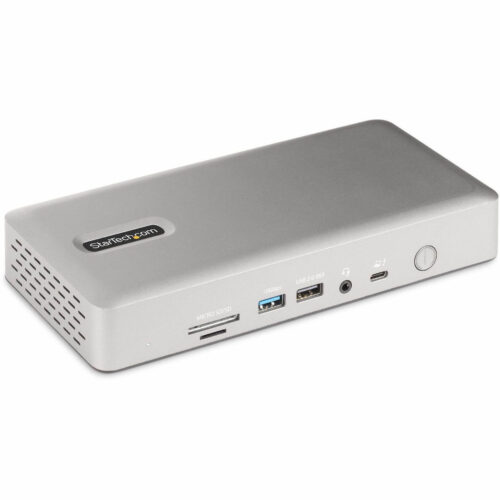Startech .com Thunderbolt 4 Multi-Display Docking Station, Quad/Triple/Dual Monitor Dock, 2x HDMI/2x DP, 7x USB Hub, 2.5Gb Ethernet, 98W… 132N-TB4USB4DOCK