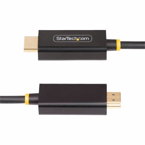 Startech .com 6.6ft (2m) DisplayPort to HDMI Adapter Cable, 4K 60Hz with HDR, DP to HDMI 2.0b Cable, Active Video Converter6.6ft (… 6F-DP-HDMI-4K60-HDR