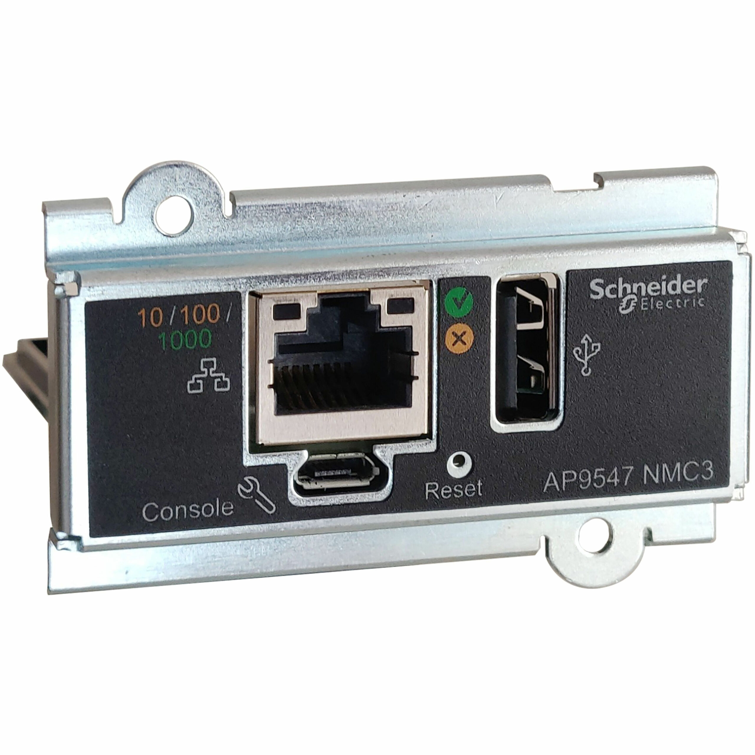 APC by Schneider Electric AP9547 UPS Management Adapter1 x Network (RJ-45) PortSerialUSB AP9547