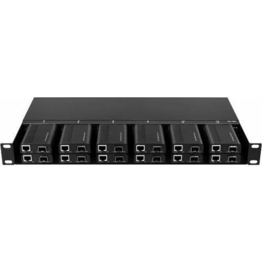 Axiom Media Converter Chassis2 x Number of Power Supplies Supported1 x Number of Power Supplies Installed12 Slot1URack-mountabl… AXG100818