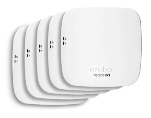 Aruba Instant On AP12 Access Point – 5 Pack Bundle, Wi-Fi 5 (Power Supply Unit Not Included)
