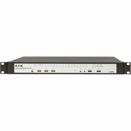 Tripp Lite by Eaton B064-032-01-IPH KVM Switchbox1 Local User1 Remote User32 x Network (RJ-45)HDMIRack-mountable1U… B064-032-01-IPH