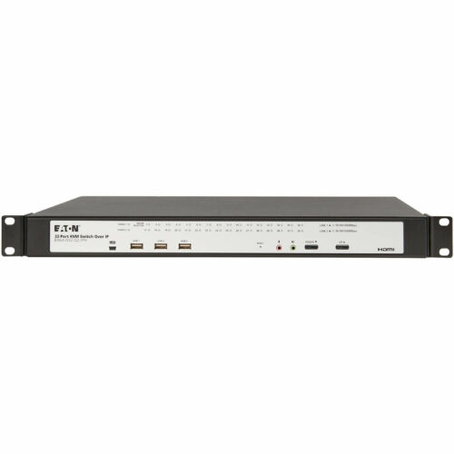 Tripp Lite by Eaton B064-032-02-IPH KVM Switchbox1 Local User2 Remote User32 x Network (RJ-45)HDMIRack-mountable1U… B064-032-02-IPH