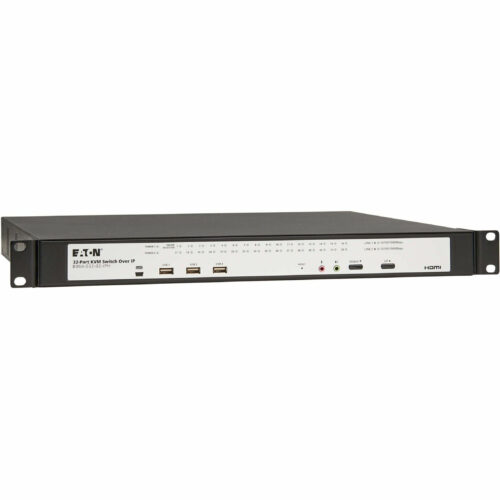 Tripp Lite by Eaton B064-032-02-IPH KVM Switchbox1 Local User2 Remote User32 x Network (RJ-45)HDMIRack-mountable1U… B064-032-02-IPH