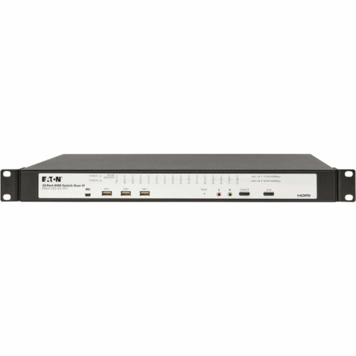 Tripp Lite by Eaton B064-032-04-IPH KVM Switchbox1 Local User3 Remote User32 x Network (RJ-45)HDMIRack-mountable1U… B064-032-04-IPH
