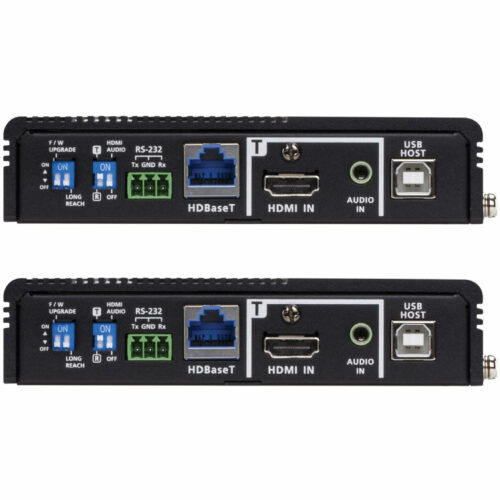 Tripp Lite Eaton   Series HDBaseT 3.0 Transmitter and Receiver Kit, HDMI 4K 60 Hz (4:4:4), RS-232, IR Control, Up to 328 ft. (100 m), TAA1… BHDBT3-TRX2