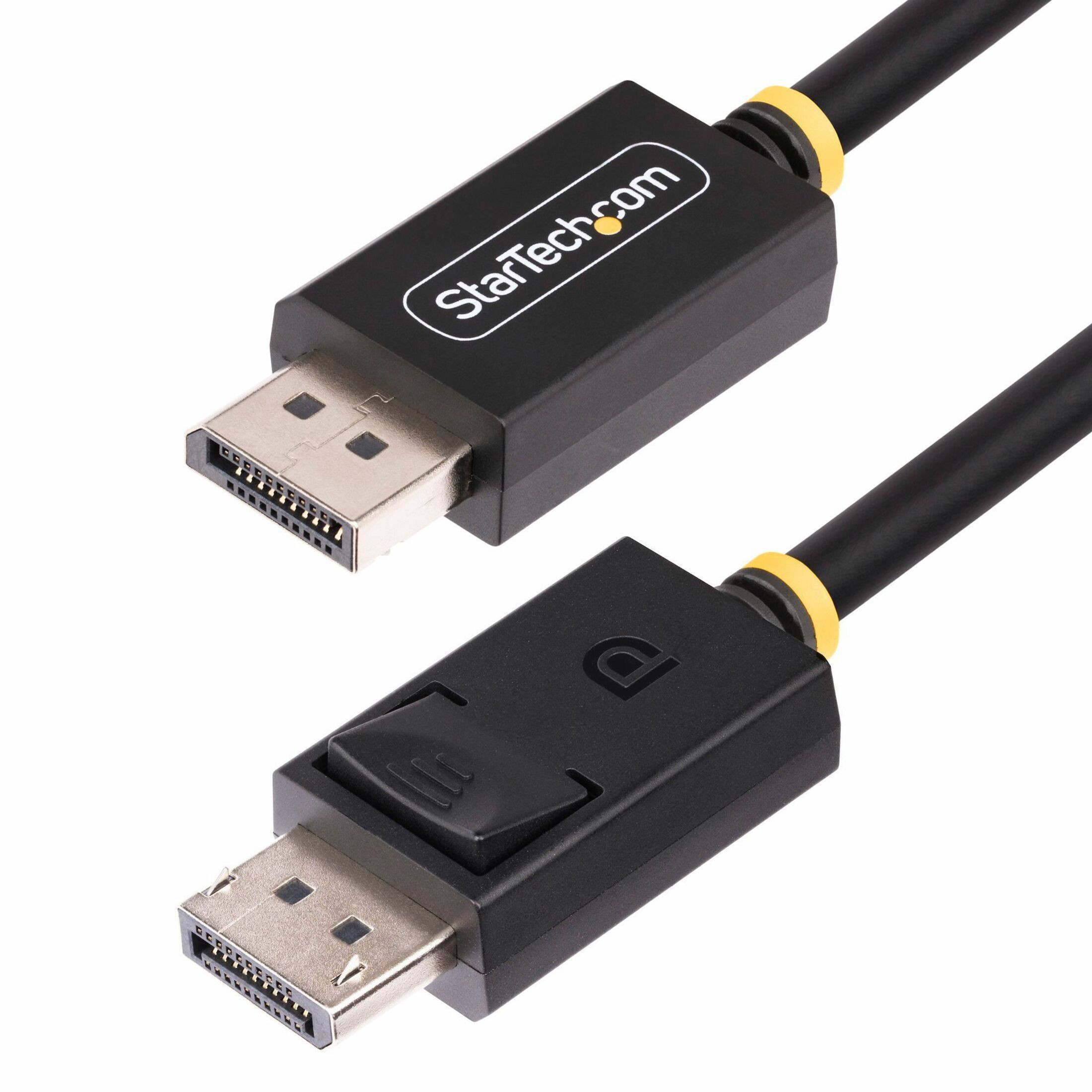 Startech .com 3ft DisplayPort 2.1 Cable, VESA Certified DP80 DisplayPort Cable w/UHBR20/HDR/DSC 1.2a/HDCP 2.2, 16K/8K 60Hz, DP 2.1 Cor… DP21-3F-DP80-CABLE