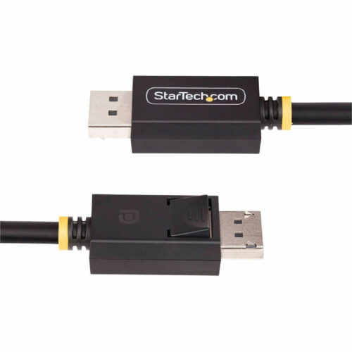 Startech .com 6ft DisplayPort 2.1 Cable, VESA Certified DP40 DisplayPort Cable w/UHBR10/HDR/DSC 1.2a/HDCP 2.2, 8K 60Hz, DP 2.1 Cord -… DP21-6F-DP40-CABLE