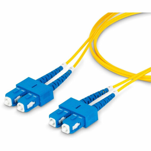 Startech .com 30m (98.4ft) SC to SC (UPC) OS2 Single Mode Duplex Fiber Optic Cable, 9/125µm, 40G/100G, LSZH Fiber Patch Cord98.4ft… SMDOS2SCSC30M