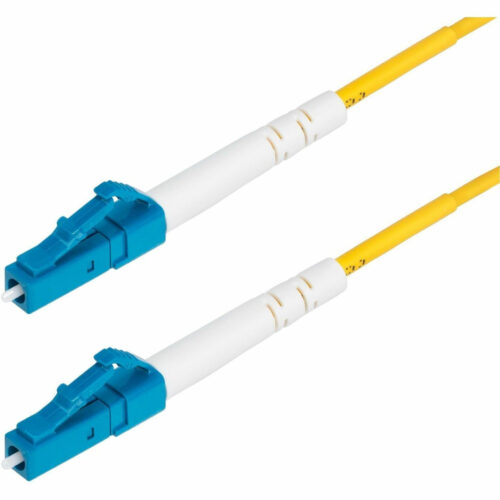 Startech .com 1m (3.3ft) LC to LC (UPC) OS2 Single Mode Simplex Fiber Optic Cable, 9/125µm, 40G/100G, LSZH Fiber Patch Cord3.3ft… SPSMLCLC-OS2-1M
