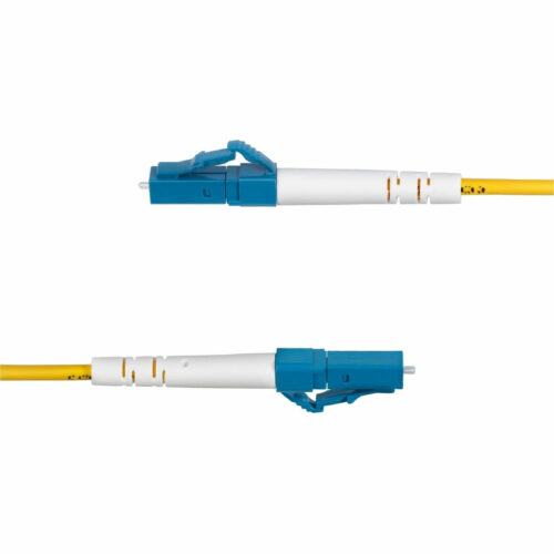 Startech .com 5m (16.4ft) LC to LC (UPC) OS2 Single Mode Simplex Fiber Optic Cable, 9/125µm, 40G/100G, LSZH Fiber Patch Cord16.4… SPSMLCLC-OS2-5M