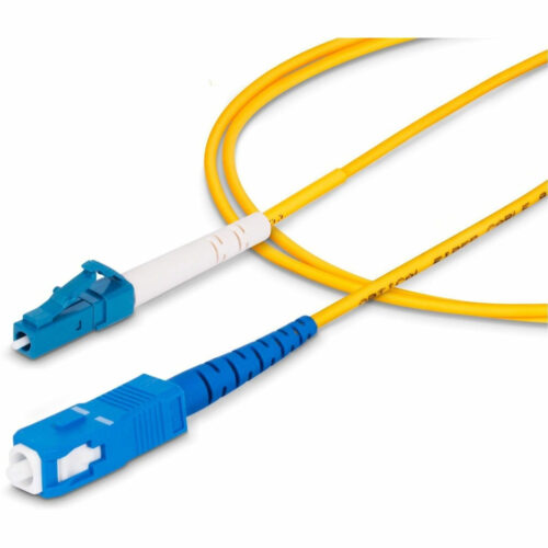 Startech .com 10m (32.8ft) LC to SC (UPC) OS2 Single Mode Simplex Fiber Optic Cable, 9/125µm, 40G/100G, LSZH Fiber Patch Cord32… SPSMLCSC-OS2-10M