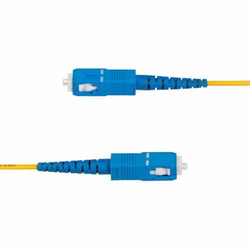 Startech .com 1m (3.3ft) LC to SC (UPC) OS2 Single Mode Simplex Fiber Optic Cable, 9/125µm, 40G/100G, LSZH Fiber Patch Cord3.3ft… SPSMLCSC-OS2-1M