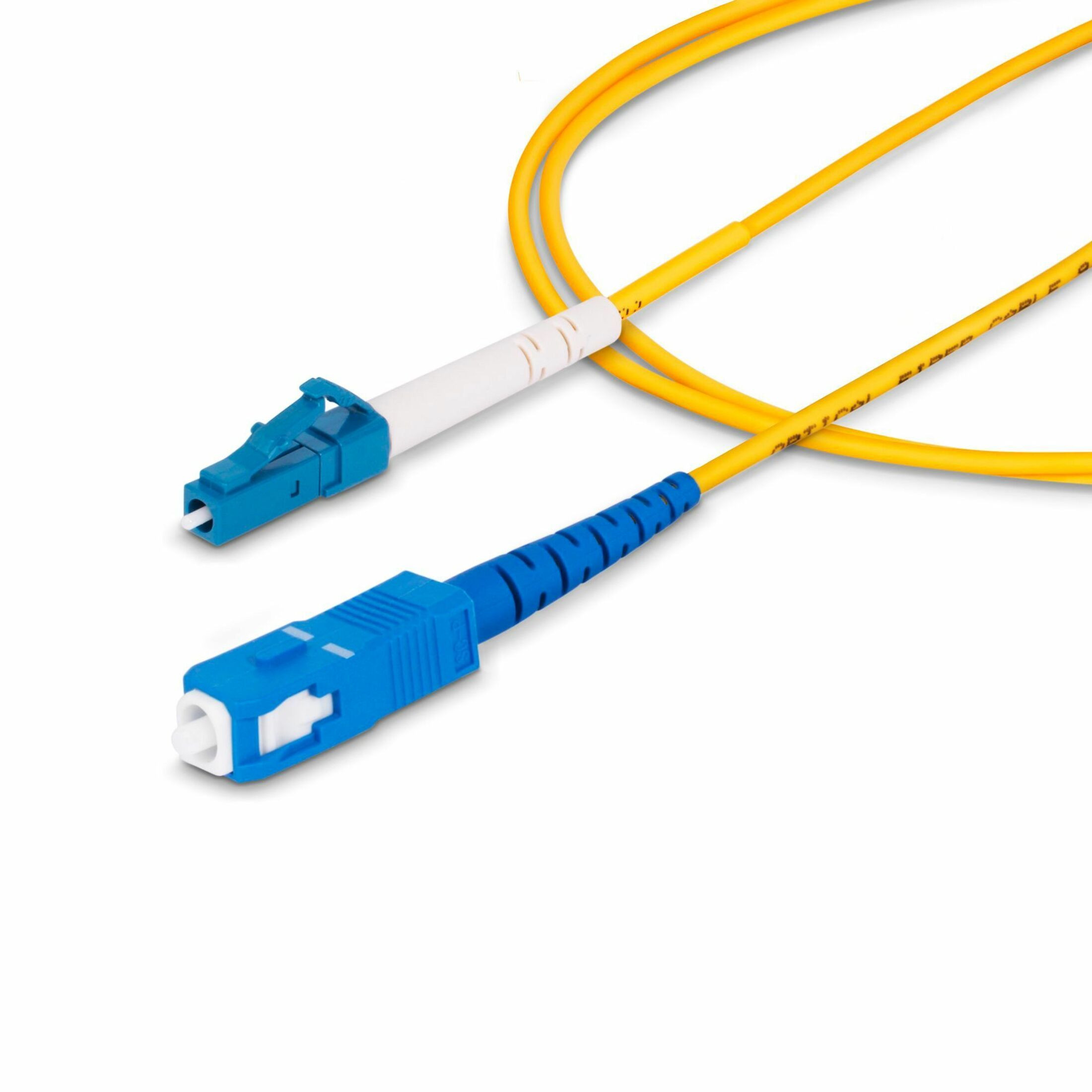 Startech .com 2m (6.6ft) LC to SC (UPC) OS2 Single Mode Simplex Fiber Optic Cable, 9/125µm, 40G/100G, LSZH Fiber Patch Cord6.6ft… SPSMLCSC-OS2-2M