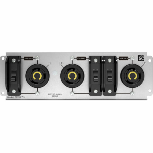 APC by Schneider Electric Backplate Kit with 3x NEMA L5-30R Outlets for Smart-UPS Modular Ultra3 x NEMA L5-30R30 A SRYLPD3