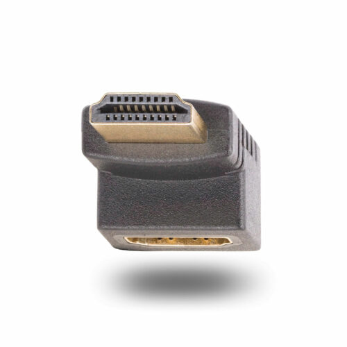 Startech .com Down Angle HDMI 2.0 Adapter, Male to Female, Vertical 90-Degree Angled HDMI Port Saver, 4K 60Hz, High Speed HDMI Connector Ex… HDMI2HDMIMFDN