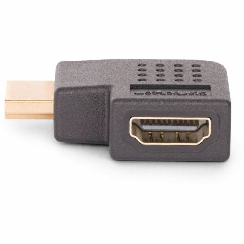 Startech .com Right Angle HDMI 2.0 Adapter, Male to Female, Horizontal 90-Degree Angled HDMI Port Saver, 4K 60Hz, High Speed HDMI Connector… HDMI2HDMIMFRA