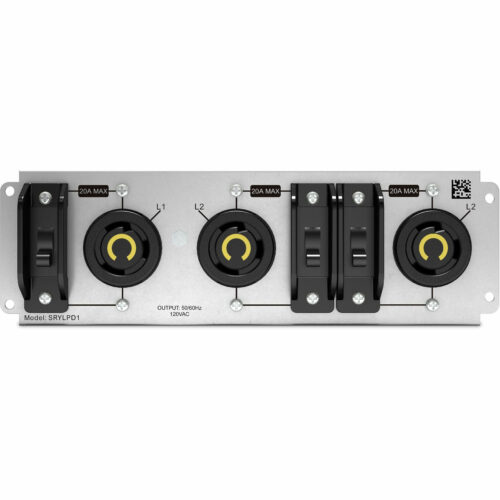 APC by Schneider Electric Backplate Kit with 3x NEMA L5-20R Outlets for Smart-UPS Modular Ultra3 x NEMA L5-20R20 A SRYLPD1