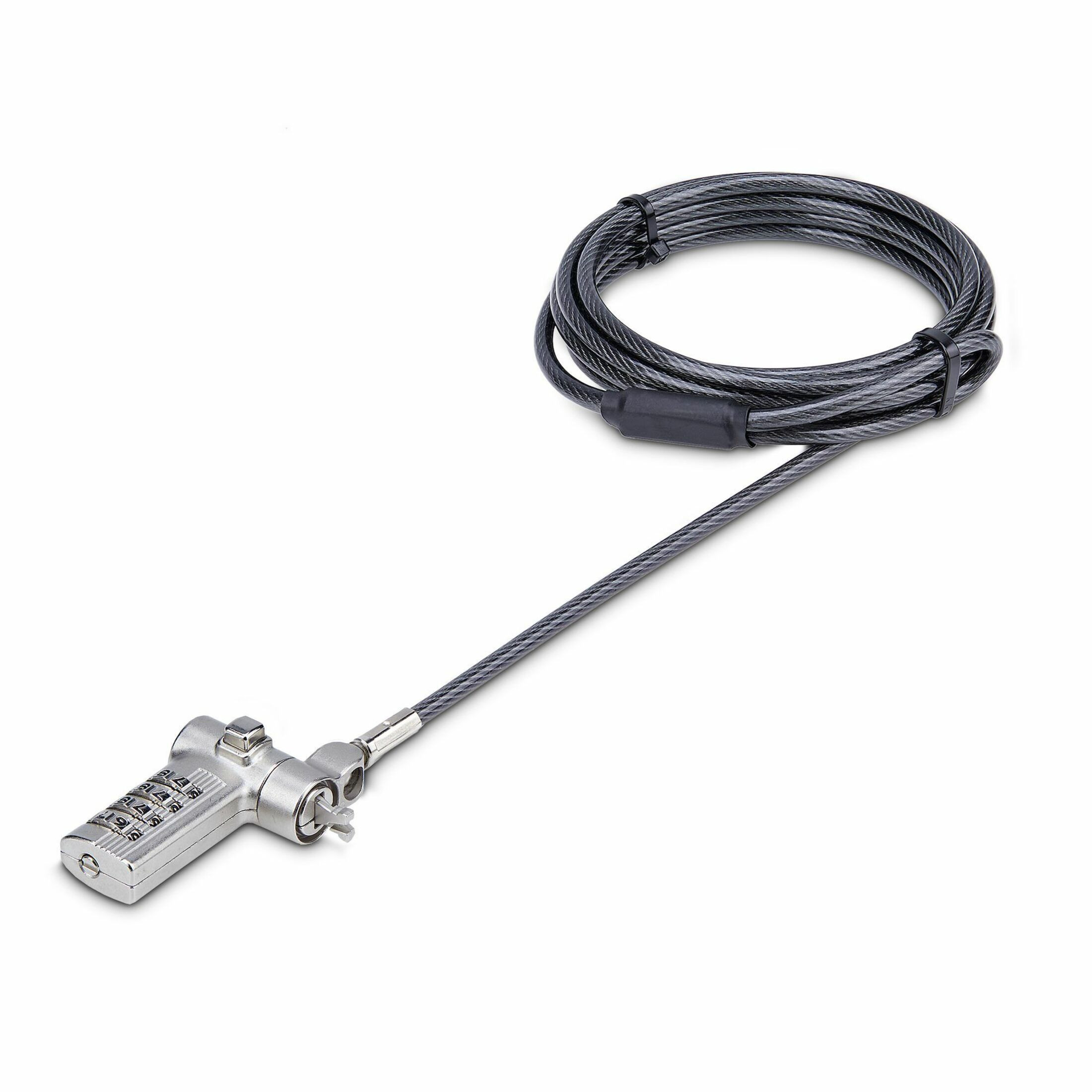 Startech .com 25-Pack Universal Laptop Lock 6.6ft, Serialized Combo Security Cable For Notebook, Compatible w/Noble Wedge®/Nano/… UNIVCS25-LAPTOP-LOCK