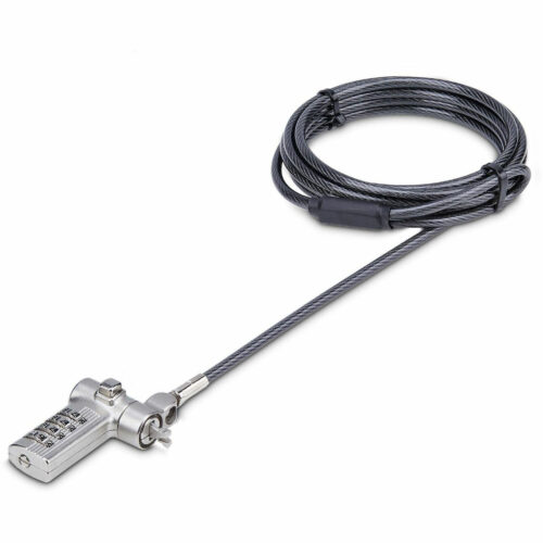 Startech .com 25-Pack Universal Laptop Lock 6.6ft, Serialized Combo Security Cable For Notebook, Compatible w/Noble Wedge®/Nano/… UNIVCS25-LAPTOP-LOCK
