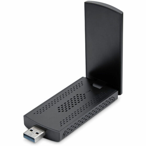 Startech .com Wi-Fi 6E USB Adapter/Dongle, For Desktop/Laptop PC, Wireless NIC Up To 2402Mbps, WiFi 2.4/5/6GHz Network, 802.11axA… AX54005A-USB-WIFI-6E