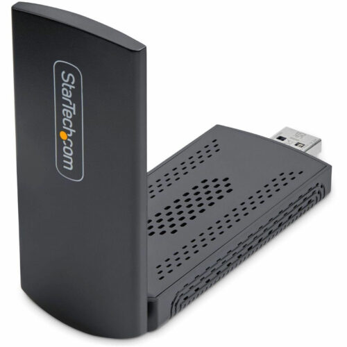 Startech .com Wi-Fi 6E USB Adapter/Dongle, For Desktop/Laptop PC, Wireless NIC Up To 2402Mbps, WiFi 2.4/5/6GHz Network, 802.11axA… AX54005A-USB-WIFI-6E