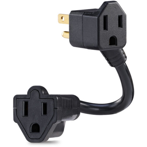 Cyber Power HT600WSU2A Premier Home Theater 6Outlet Surge with 1680 JClamping Voltage 500V, NEMA 5-15P, Wall Tap, 15 Amp, 24.8 Amps (… HT600WSU2A