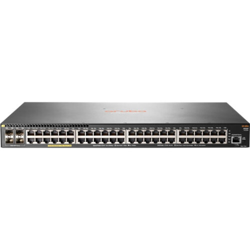 Aruba HPE 2930F 48G PoE+ 4SFP Switch48 PortsManageableGigabit Ethernet10/100/1000Base-T3 Layer SupportedModular4 SFP Slots4… JL262A#AC4