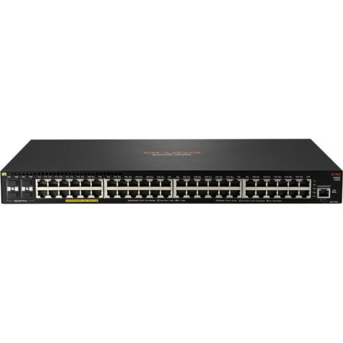 Aruba HPE 2930F 48G PoE+ 4SFP 740W Switch48 PortsManageableGigabit Ethernet, 10 Gigabit Ethernet10GBase-X, 10/100/1000Base-T3 Layer… JL557A#B2B