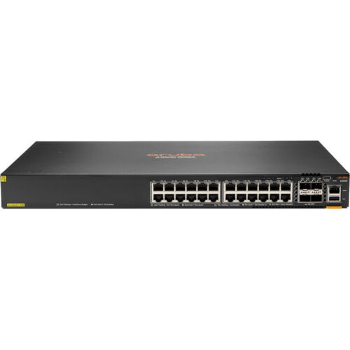 Aruba HPE 6200F 24G Class4 PoE 4SFP+ 370W Switch24 PortsManageableGigabit Ethernet, 10 Gigabit Ethernet10/100/1000Base-T, 10GBase-XT… JL725A#B2B