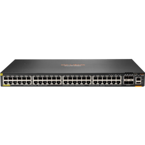 Aruba HPE 6200F 48G Class4 PoE 4SFP+ 370W Switch48 PortsManageable3 Layer SupportedModular370 W PoE BudgetTwisted Pair, Optical F… JL727A#ABB