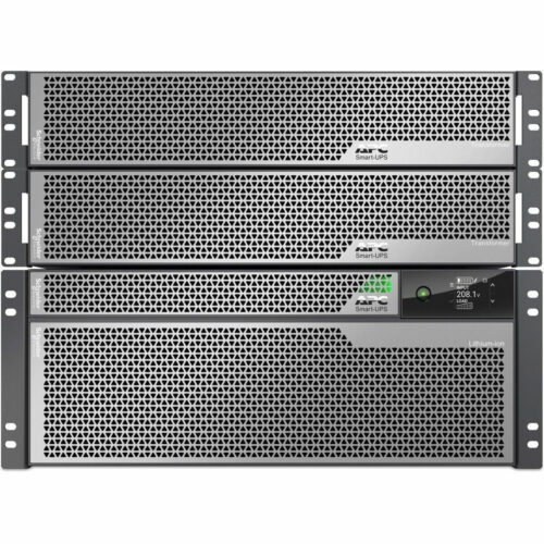 APC by Schneider Electric Smart-UPS Ultra 10kVA Rack/Tower UPS4U Rack/Tower1.50 Hour Recharge208 V AC Input208 V AC Outpu… SRTL10KRM4UT-5KTF2