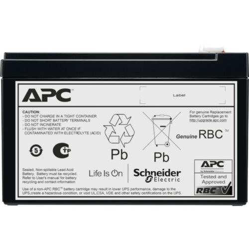 APC by Schneider Electric Battery Cabinet7000 mAh12 V DCSealed Lead Acid (VRLA)Valve-regulated RBCV210