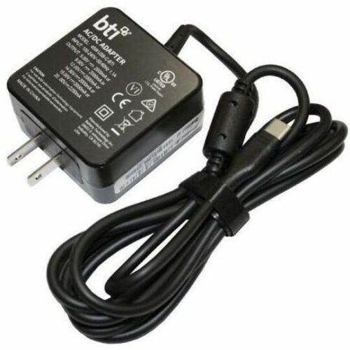 Battery Technology BTI 4X21L54608-BTI 20V 65W USB-C AC ADAPTER FOR IDEAPAD SLIM 3 14AHP10, 3 14ARP10, 3 14IRH10, 3 14IRH10R, 3 14IRU10, 3 15AHP10, 3 15… 90XB06XN-MPW040-BTI