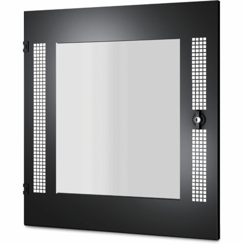 APC Glass Front Door For NetShelter WX 13UBlack25.7″ Height x 23″ Width x 0.5″ Depth AR8356