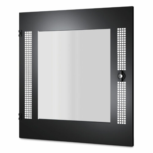 APC Glass Front Door For NetShelter WX 13UBlack25.7″ Height x 23″ Width x 0.5″ Depth AR8356